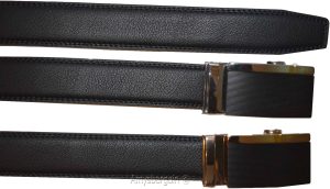 Men's belt, Genuine Leather belt, Dress/Casual Ratcheting buckle 26 to 50 inches - Image 6