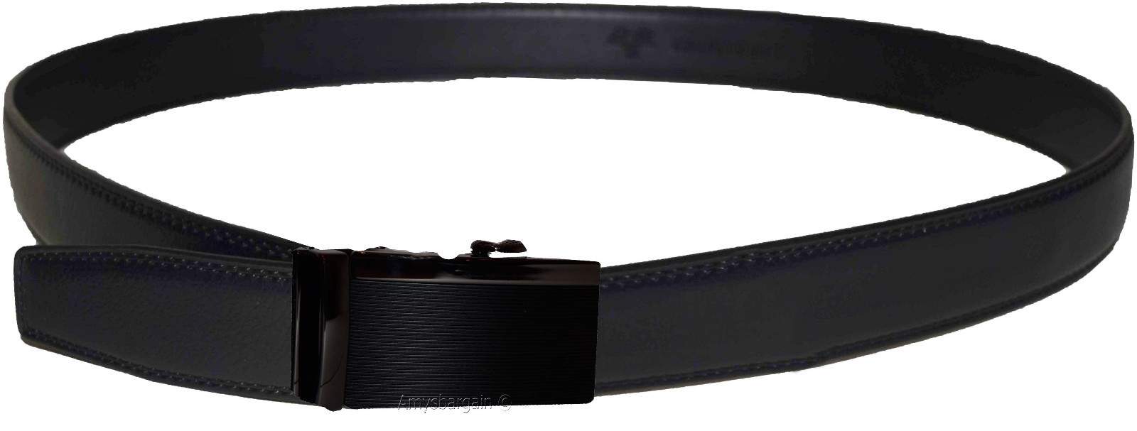 Men's belt, Genuine Leather belt, Dress/Casual Ratcheting buckle 26 to 50 inches - Image 10