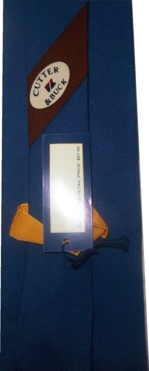 Men's tie Cutter & Buck Designer Silk Tie Neck Wear Brand New With $55 Tag - Image 3