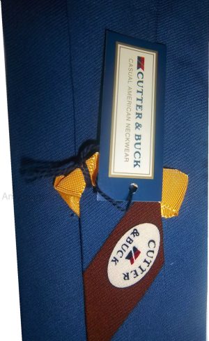 Men's tie Cutter & Buck Designer Silk Tie Neck Wear Brand New With $55 Tag - Image 5
