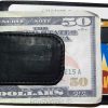 Money Clip, Leather Credit card/ID money clip wallet, magnetic money clip New #8