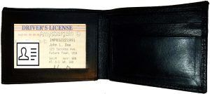 New Italian style lizard printed leather man's bi-fold wallet 9 Credit card 1 ID - Image 10
