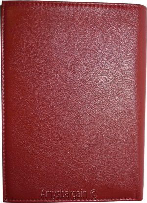 New Lamb skin Canadian Leather passport case wallet credit card case ID holder * - Image 9