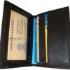 New Leather Business and Credit card case Card holder with 3 card slots/3 IDs NW