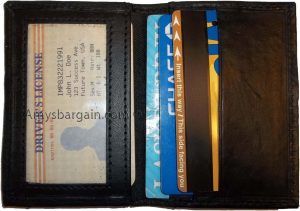New Leather Business and Credit card case Card holder with 3 card slots/3 IDs NW - Image 8