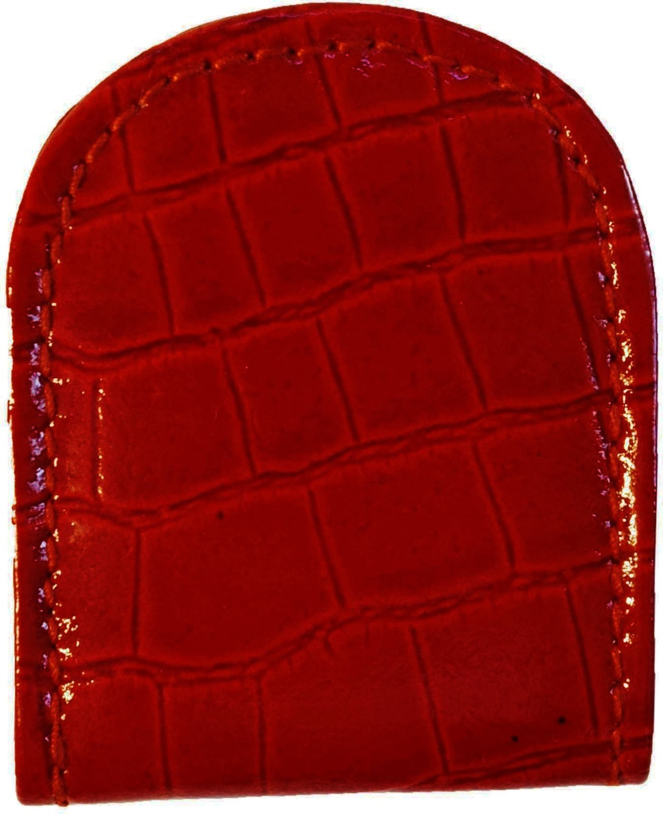 New Red Crocodile printed leather money clip, Clip money, currency holder new - Image 12
