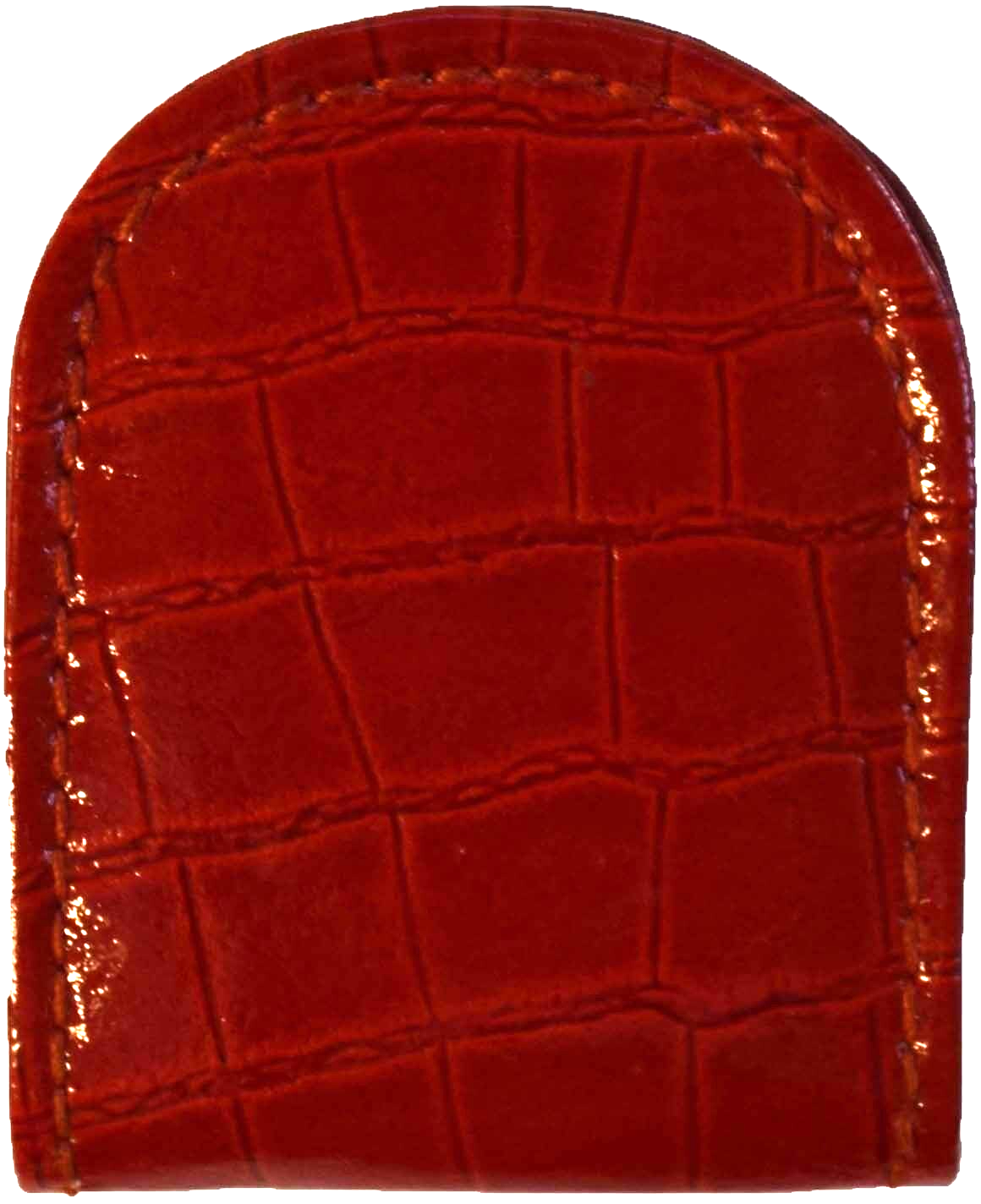 New Red Crocodile printed leather money clip, Clip money, currency holder new - Image 4