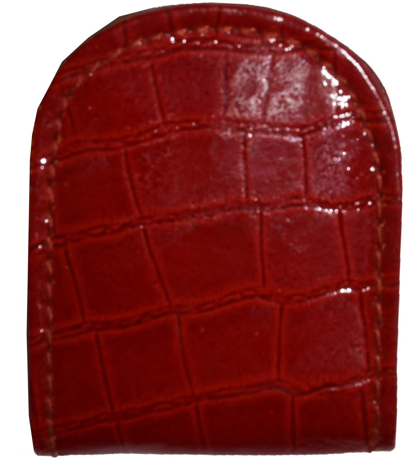 New Red Crocodile printed leather money clip, Clip money, currency holder new - Image 9