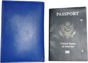 New USA Leather Passport cover Credit ATM Card holder passport / card case bnwt* - Image 12