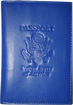 New USA Leather Passport cover Credit ATM Card holder passport / card case bnwt* - Image 4