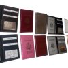 New USA Leather passport case wallet credit ATM card case ID holder Brand New