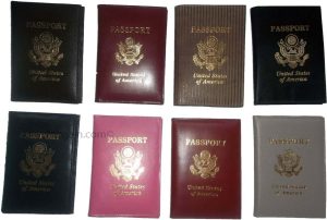 New USA Leather passport case wallet credit ATM card case ID holder Brand New - Image 7