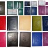 Passport case. Leather Passport cover. Leather Wallet, Passport book case. B New