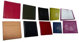 Passport case. Leather Passport cover. Leather Wallet, Passport book case. B New - Image 9