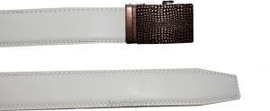 Real Leather Men’s Belt (L) Automatic lock. Dress & Casual belt. Fashion belt". - Image 5