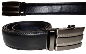 Real leather men’s belt (1XL) automatic lock dress & casual belt fashion belt - Image 3
