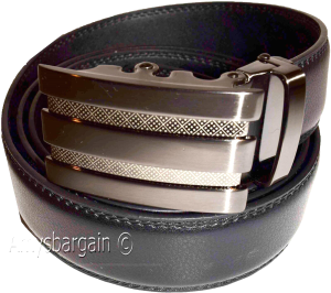 Real leather men’s belt (1XL) automatic lock dress & casual belt fashion belt - Image 9