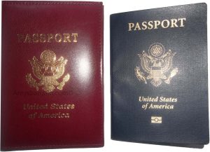 New USA Leather passport case wallet credit ATM card case ID holder Brand New - Image 12