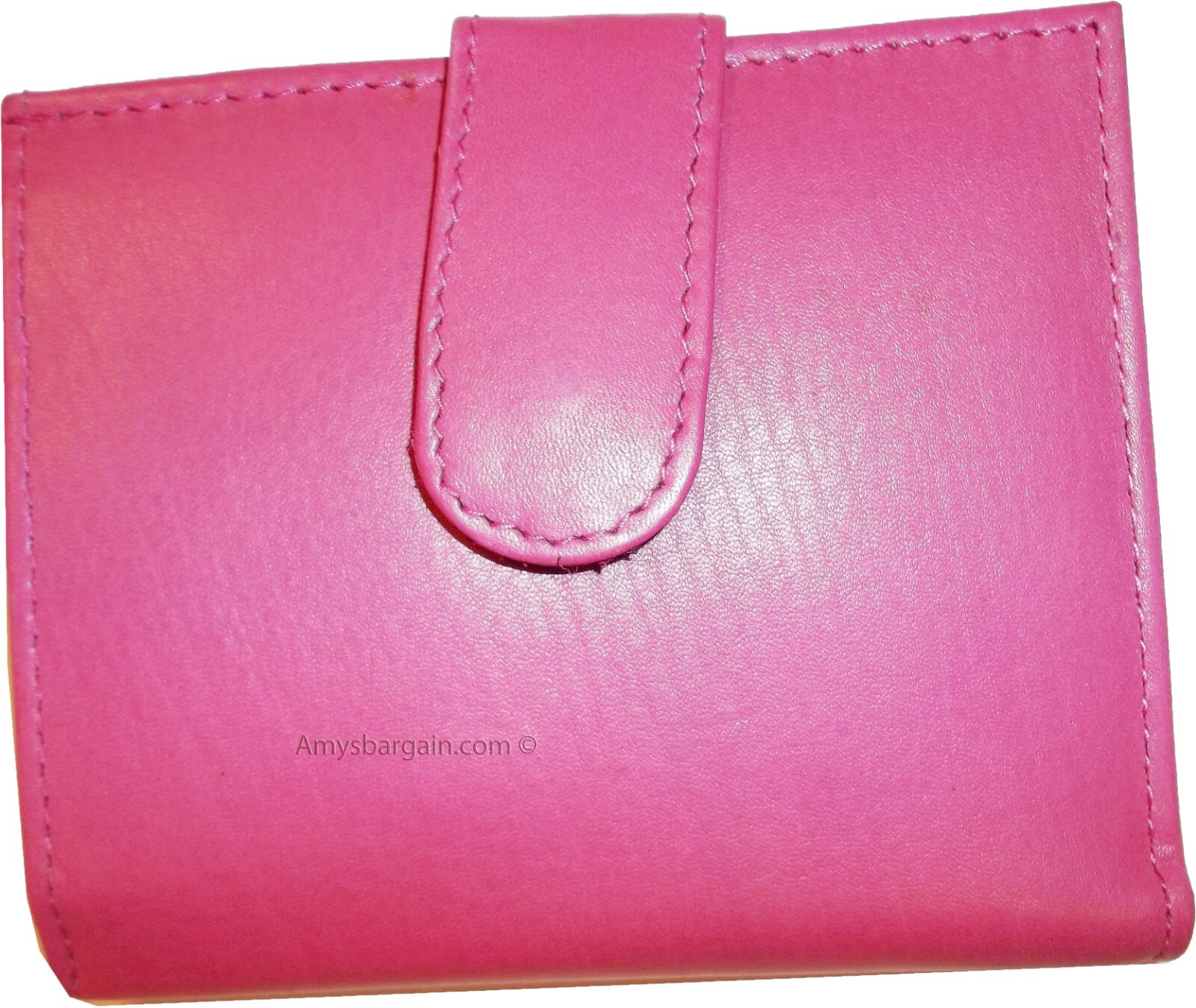 Woman's Wallet. Leather Wallet. 8 Cards ID Billfold Coin purse. wallet Br New. - Image 16