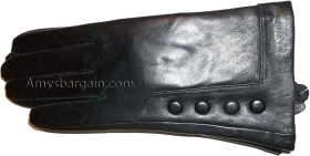 Woman's Gloves (M) Leather Gloves Hand Warmer Winter Gloves Ladies' Dress Gloves