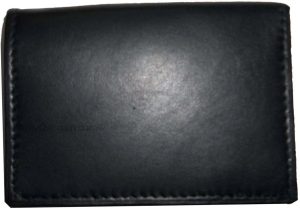 business case leather credit card case 2 clear photo ID slots a zip pocket - Image 7