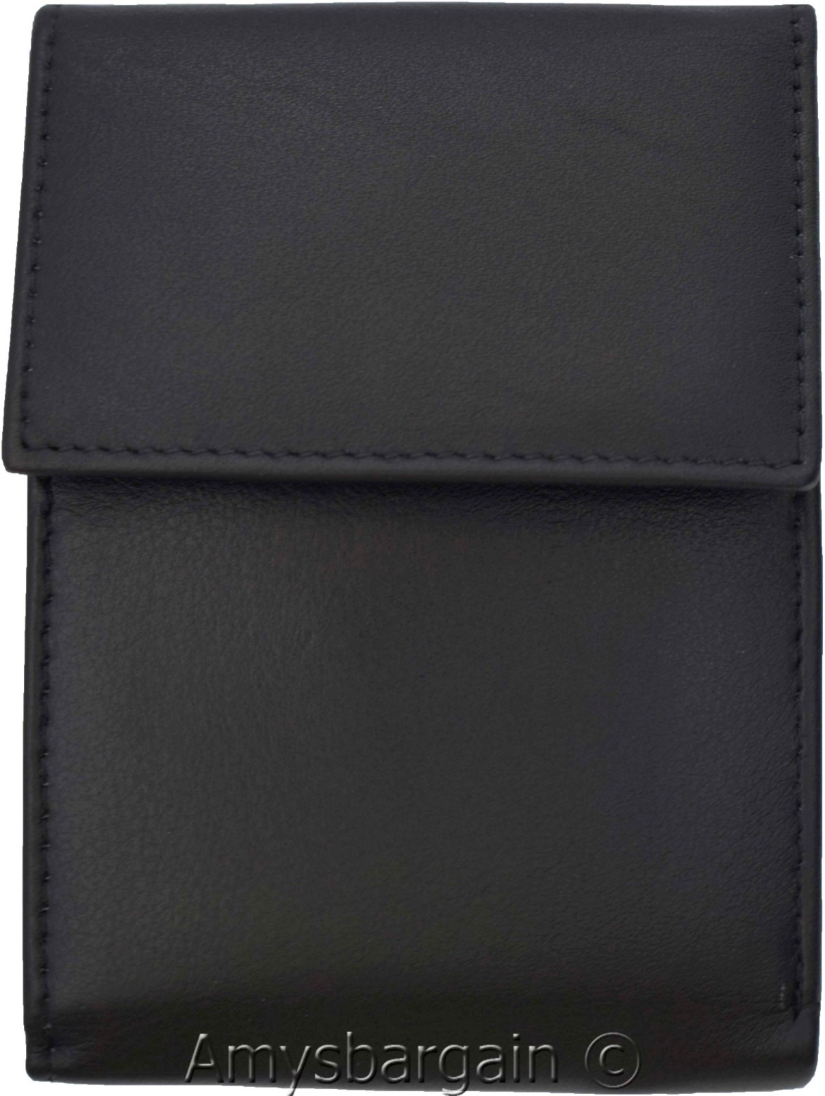 lot of 2 rfid men's leather wallet 2 bifold genuine leather 2 id brn new in box - Image 11