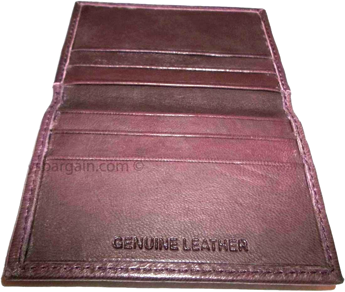 lot of 3 new leather business card case credit card wallet id leather card case. - Image 10