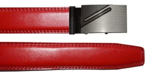 men's belt 43" genuine leather belt dress & casual new automatic lock buckle #5 - Image 10