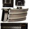 men’s belt buckle automatic sliding belt buckle quick lock belt buckle only # 8