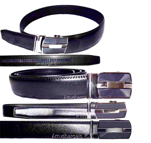 men’s belt casual genuine leather automatic buckle men's belts waist strap belt - Image 9