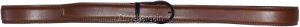 men's brown belt 43" genuine leather dress casual automatic transparant buckle - Image 7