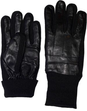 men’s gloves genuine leather winter gloves lined winter gloves - Image 8