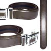 men's leather dress/casual belt auto lock buckle size 48-50" new men's belt