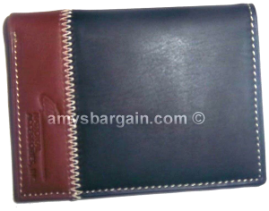mini leather wallet 6 card holder men's and women's wallet 2 mini billfolds. - Image 4