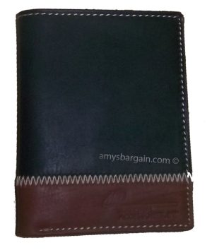 mini leather wallet 6 card holder men's and women's wallet 2 mini billfolds. - Image 5