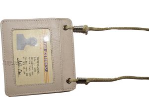 new business card case card holder w/ neck string fifty business ids card br new - Image 5