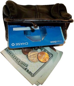 new ladies 2 sided 2 pockets leather change purse coin purse zip coin purse - Image 13