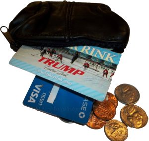 new ladies 2 sided 2 pockets leather change purse coin purse zip coin purse - Image 7