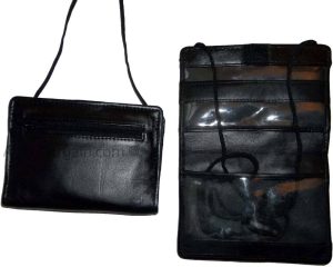 new leather passport case passport wallet credit atm card case id holder - Image 11