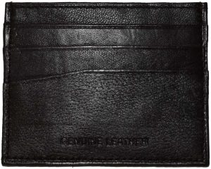 small flat 7 card genuine leather organizer credit card id card new card case - Image 11
