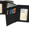 2 Inew styled Crocodile Printed Leather Man's Trifold wallet 2 bill slots 9 card