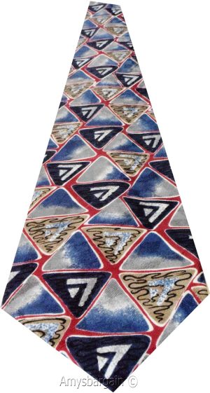 Calvin Klein Neck Tie, 100% Silk tie, Neck wear Made in USA, Designer tie #14 - Image 9