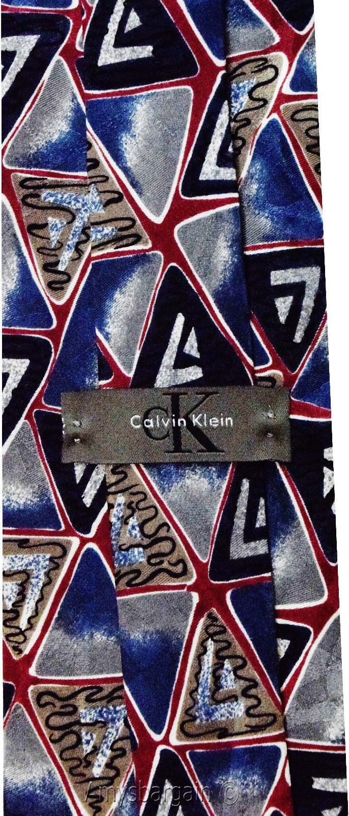 Calvin Klein Neck Tie, 100% Silk tie, Neck wear Made in USA, New tie #48 - Image 3