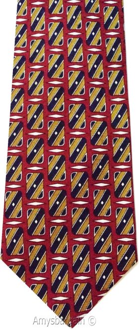 Calvin Klein necktie 100% silk tie neck wear made in USA new designer tie