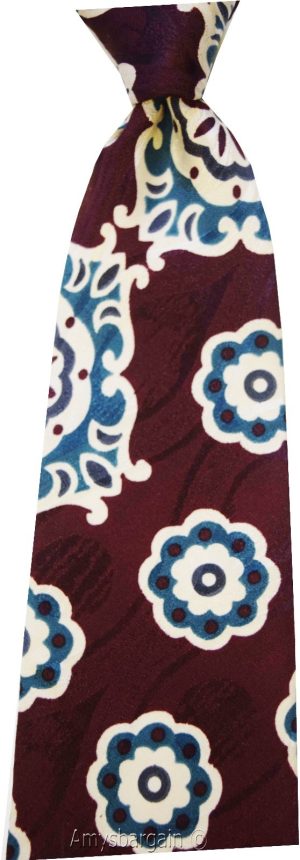 Guess necktie 100% silk tie neck wear made in USA new designer tie. - Image 12