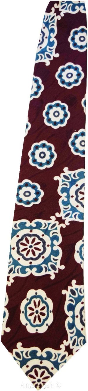 Guess necktie 100% silk tie neck wear made in USA new designer tie. - Image 13