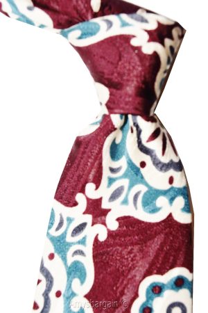 Guess necktie 100% silk tie neck wear made in USA new designer tie. - Image 10