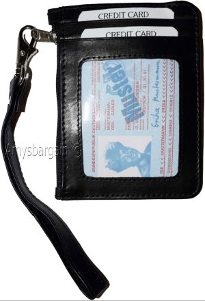Leather Change Purse bag Ladies Wallet purse mini pocket coin case, new wristlet - Image 7