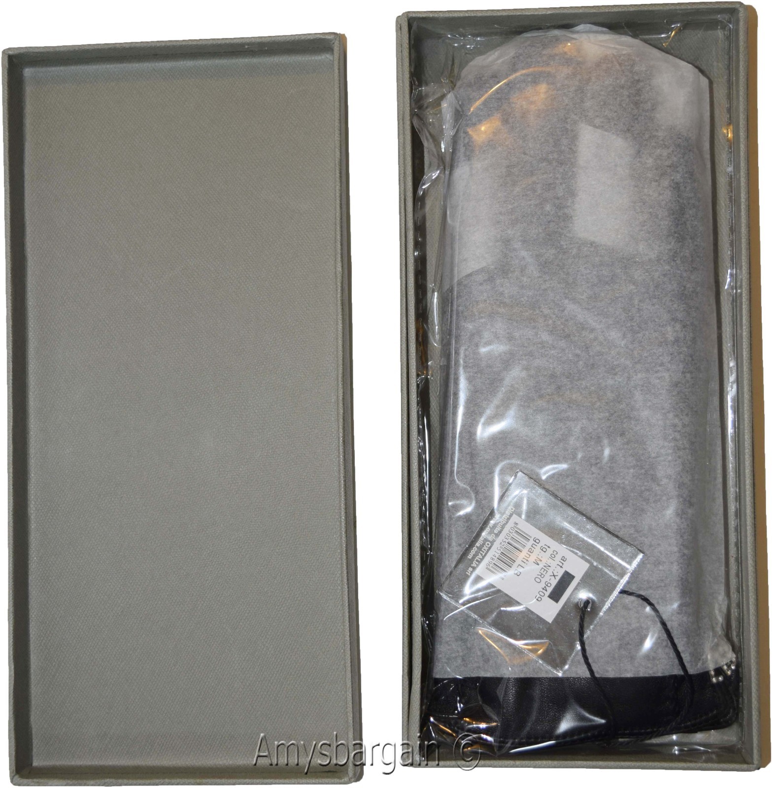 Leather Gloves, Italian Women's Winter Gloves Dress Gloves Brand New in Box. - Image 5