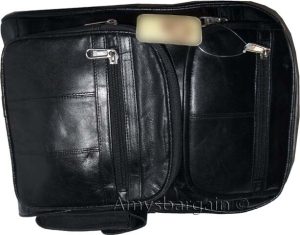 Leather backpack knapsack rucksack genuine leather bag book bag day bag - Image 12